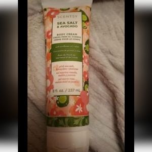 Scentsy Sea Salt&Avocado Body Cream